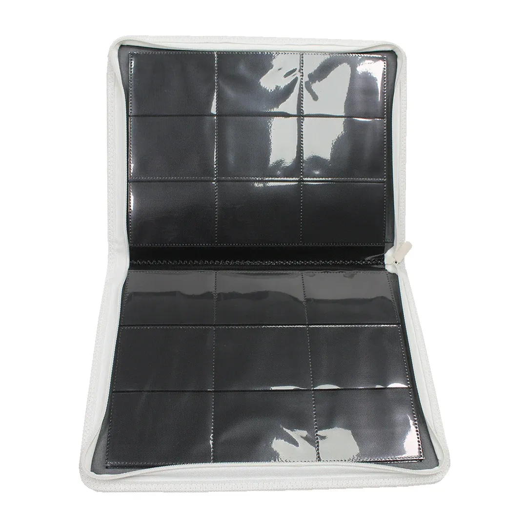 Carpeta Premium | Para 360 cartas (9 bolsillos por cara - carga lateral) - Varios Colores y con cierre - Top Deck